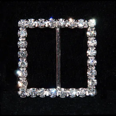 #12098C - Square 1.25" buckle - Made In China