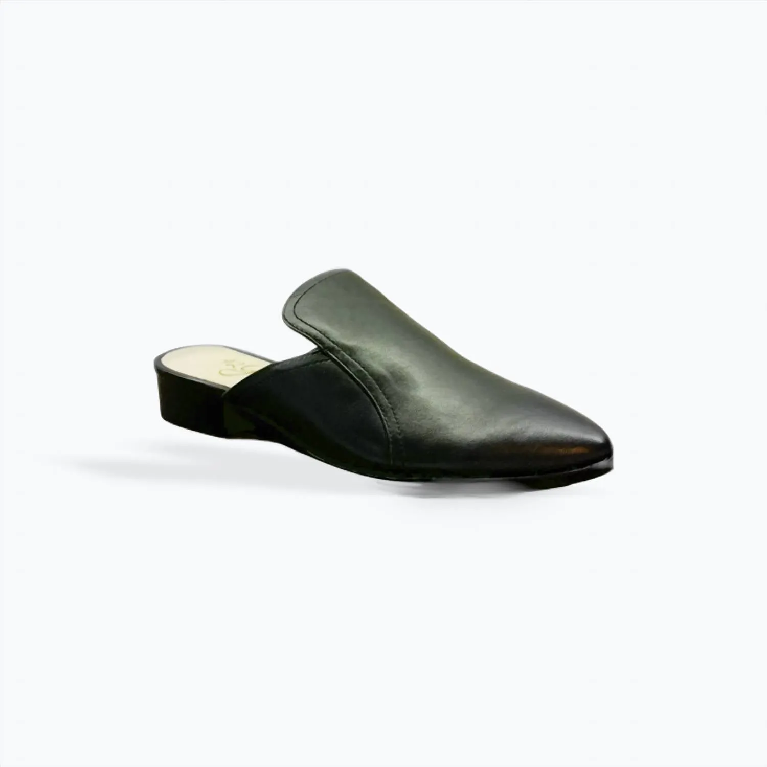 42 Gold - Women's Soft Leather Mule