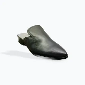 42 Gold - Women's Soft Leather Mule