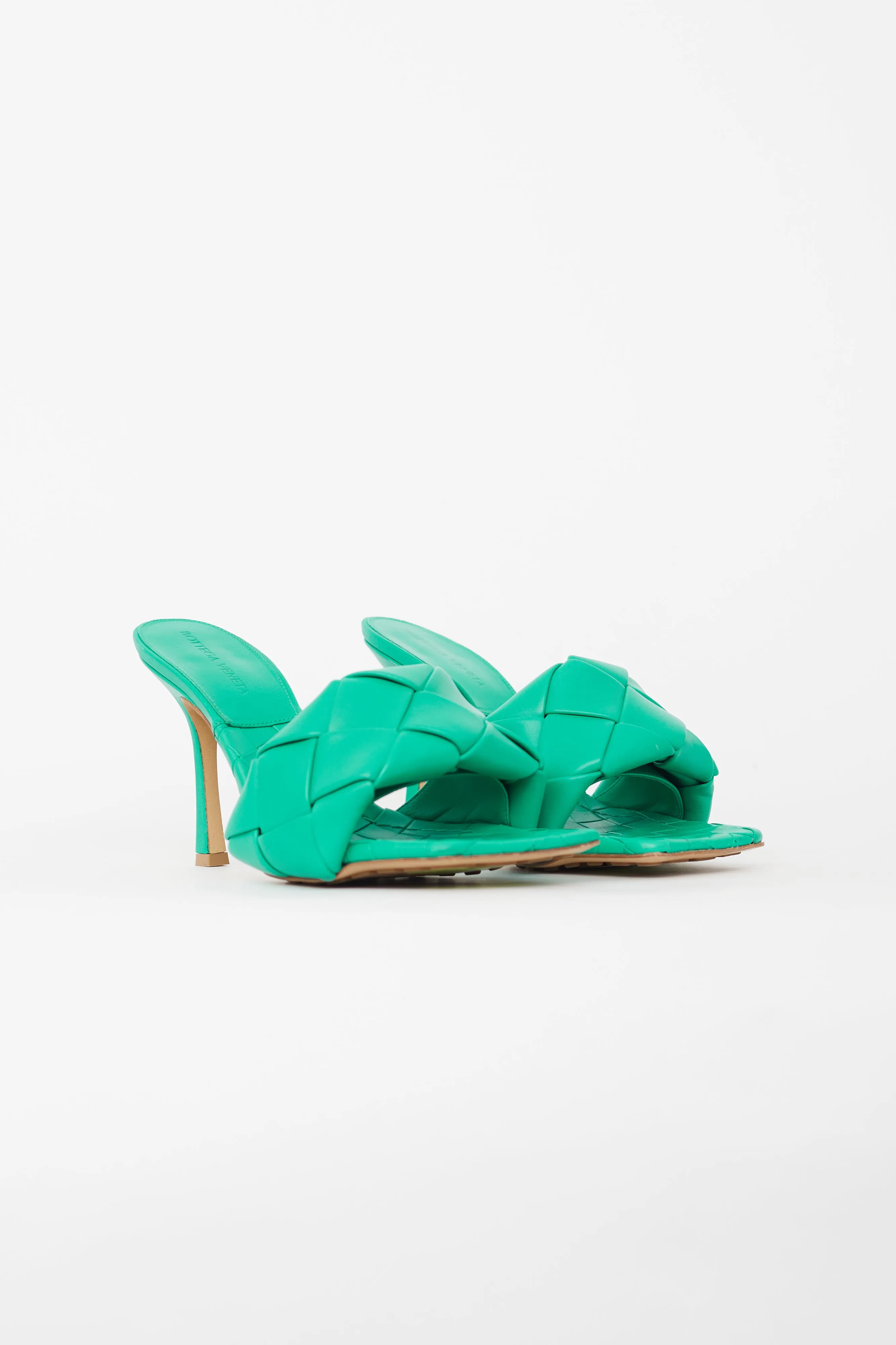 Acid Turquoise Lido Mules