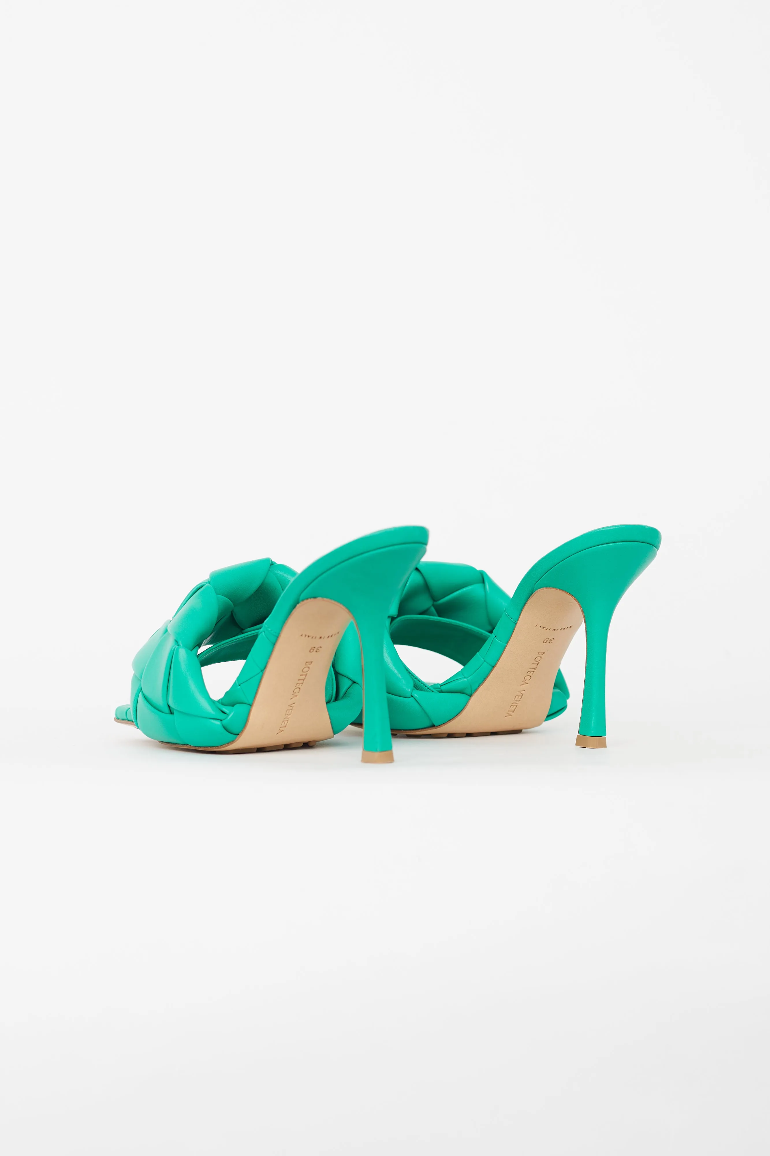 Acid Turquoise Lido Mules
