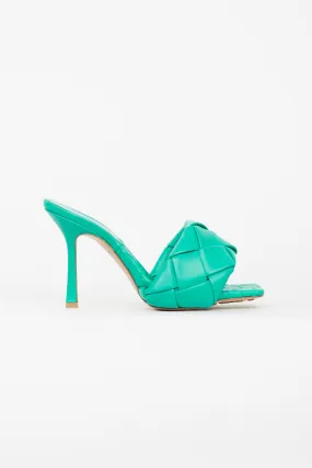 Acid Turquoise Lido Mules