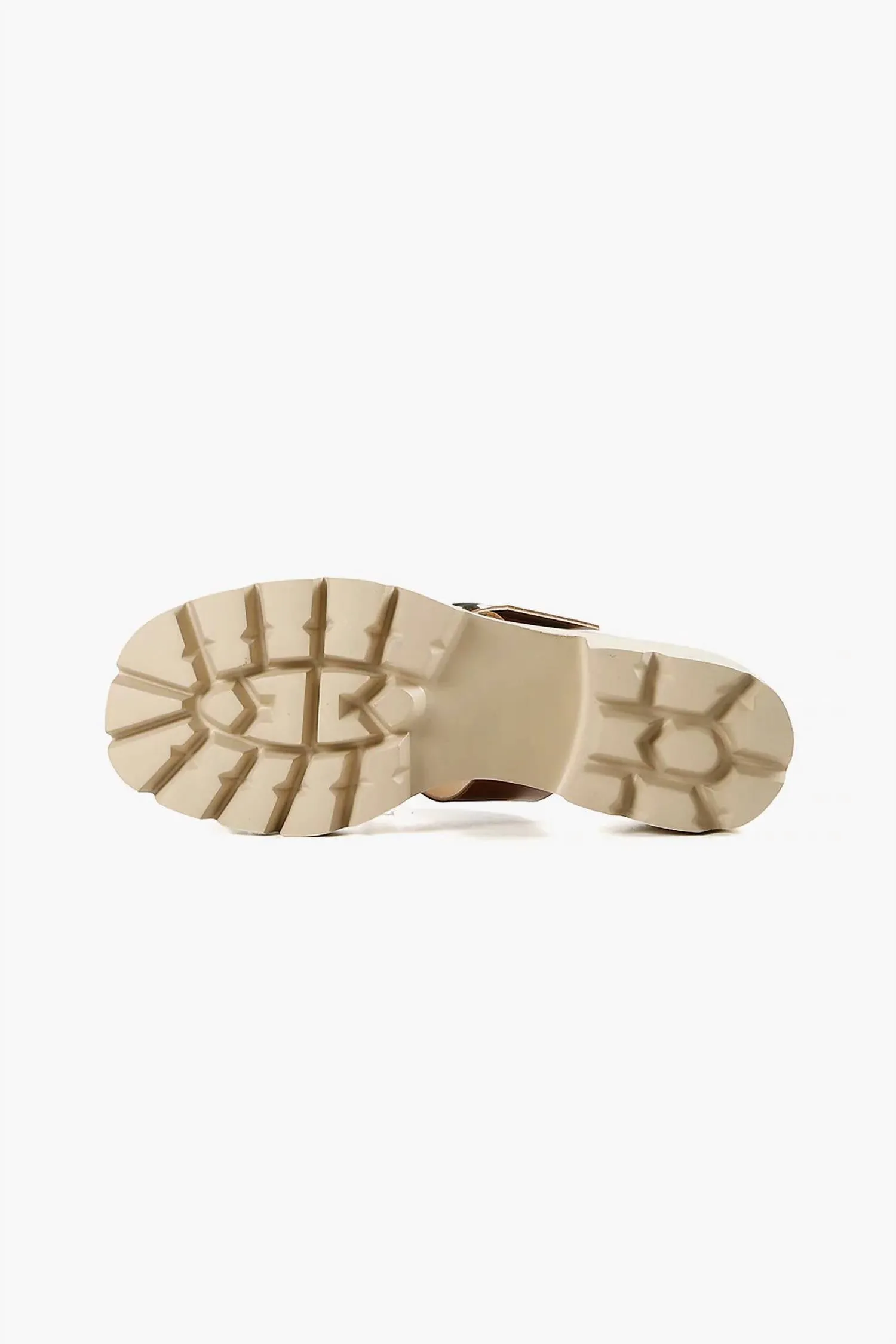 All Black - Women's Buckle Lugg Mule