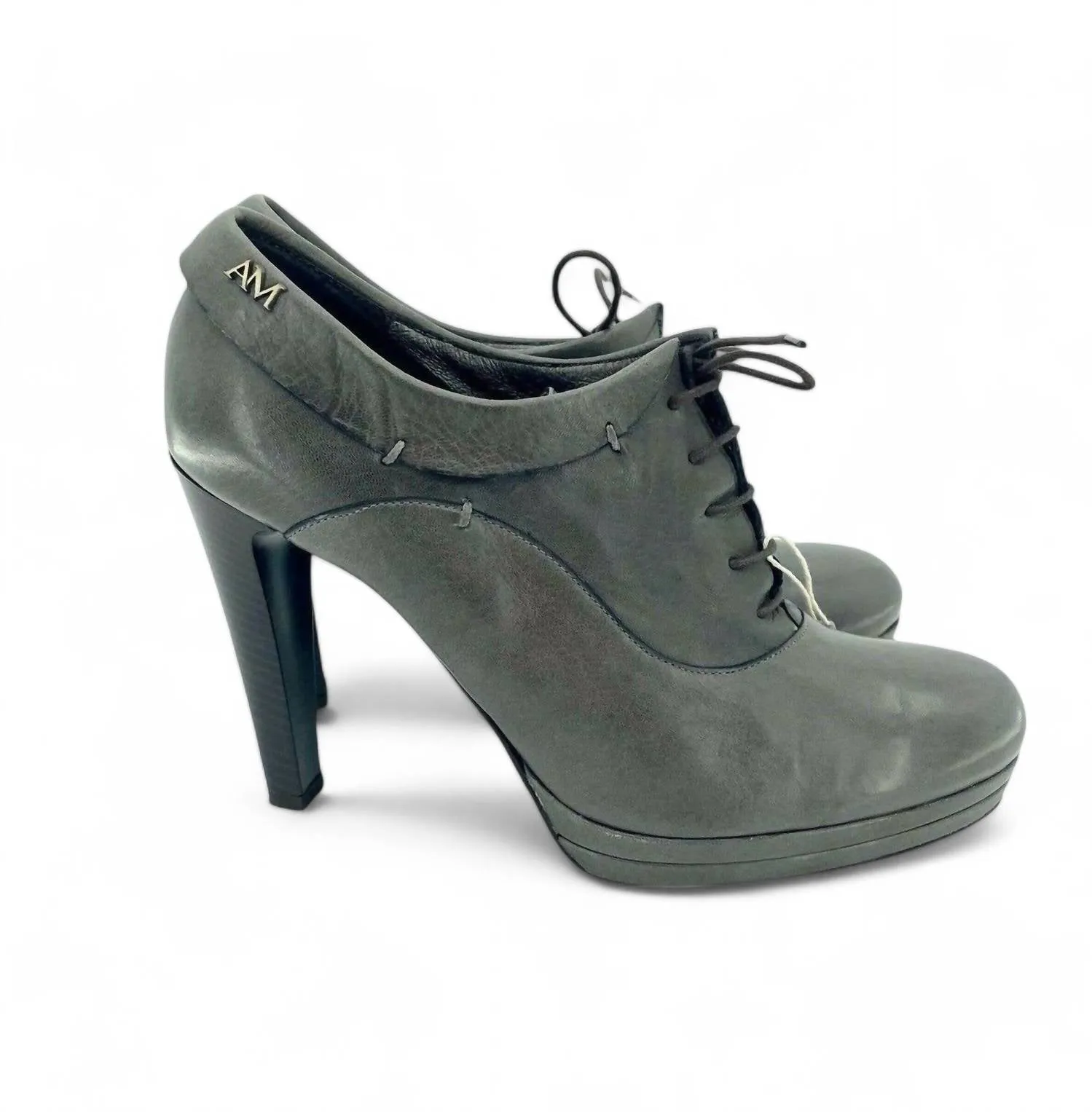 Andrea Morelli - Women's Leather Platform Oxfords High Heels