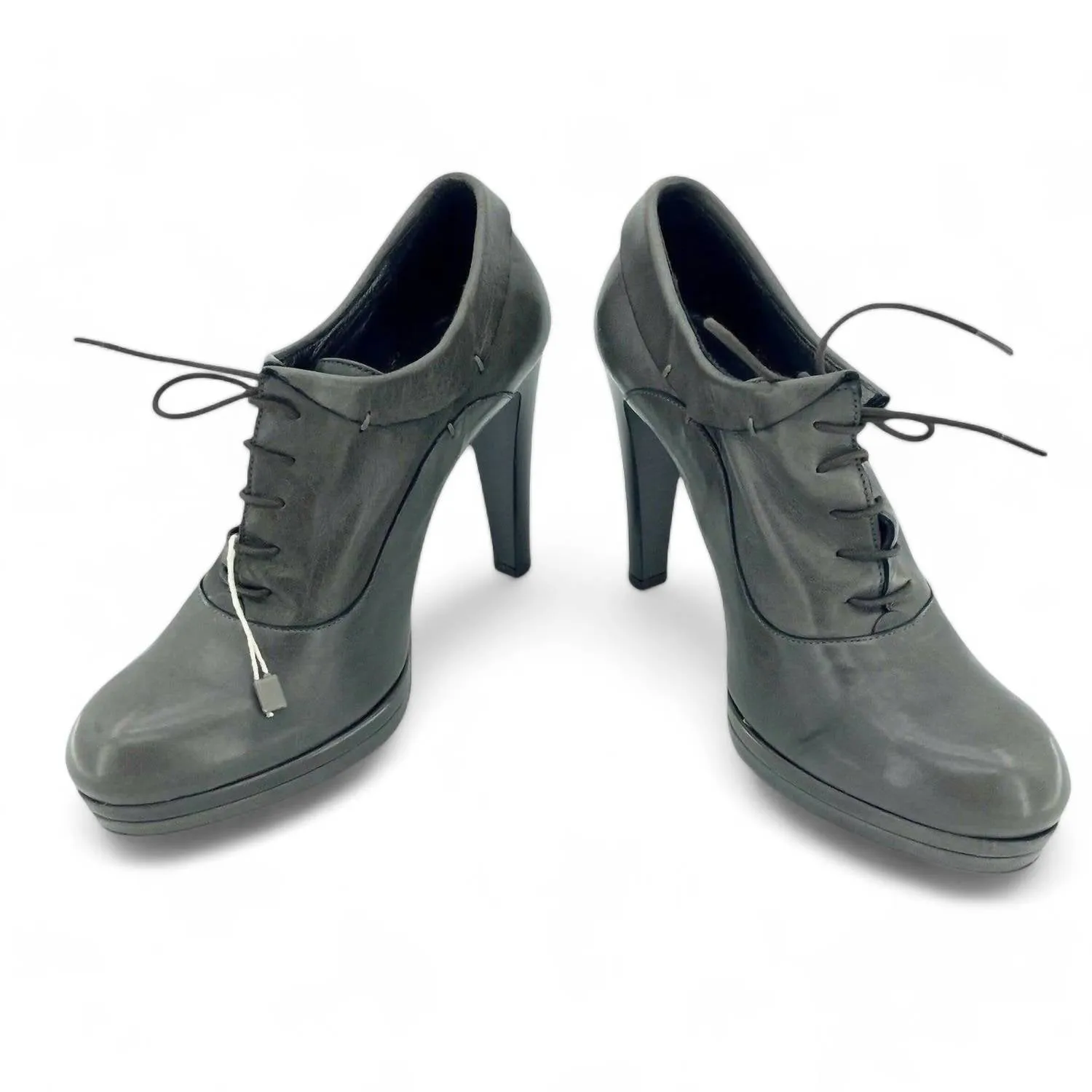 Andrea Morelli - Women's Leather Platform Oxfords High Heels