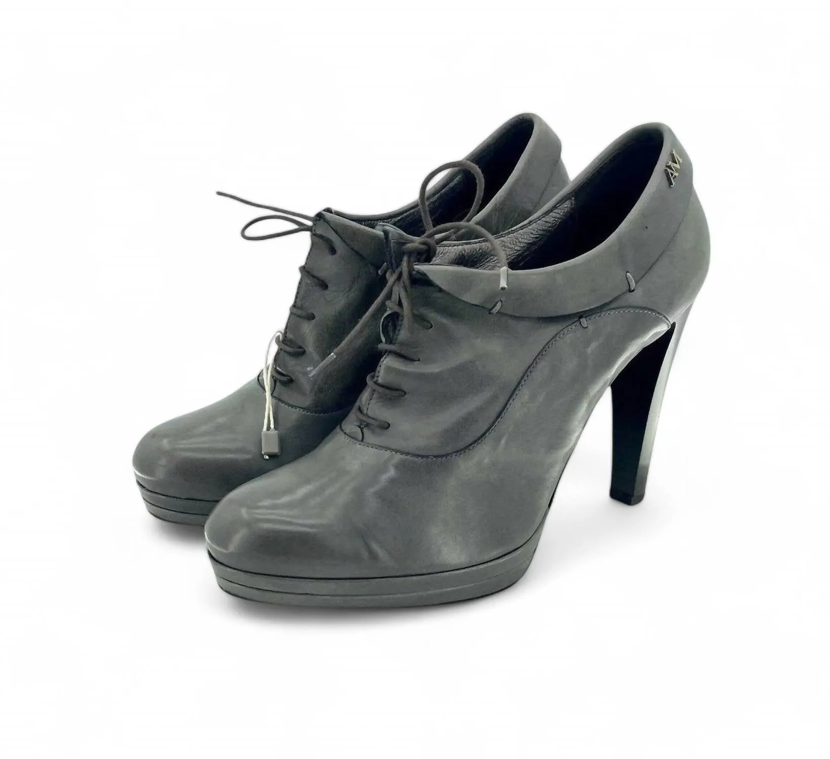 Andrea Morelli - Women's Leather Platform Oxfords High Heels
