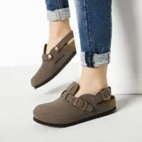 BIRKENSTOCK KIDS KAY CLOGS MOCHA