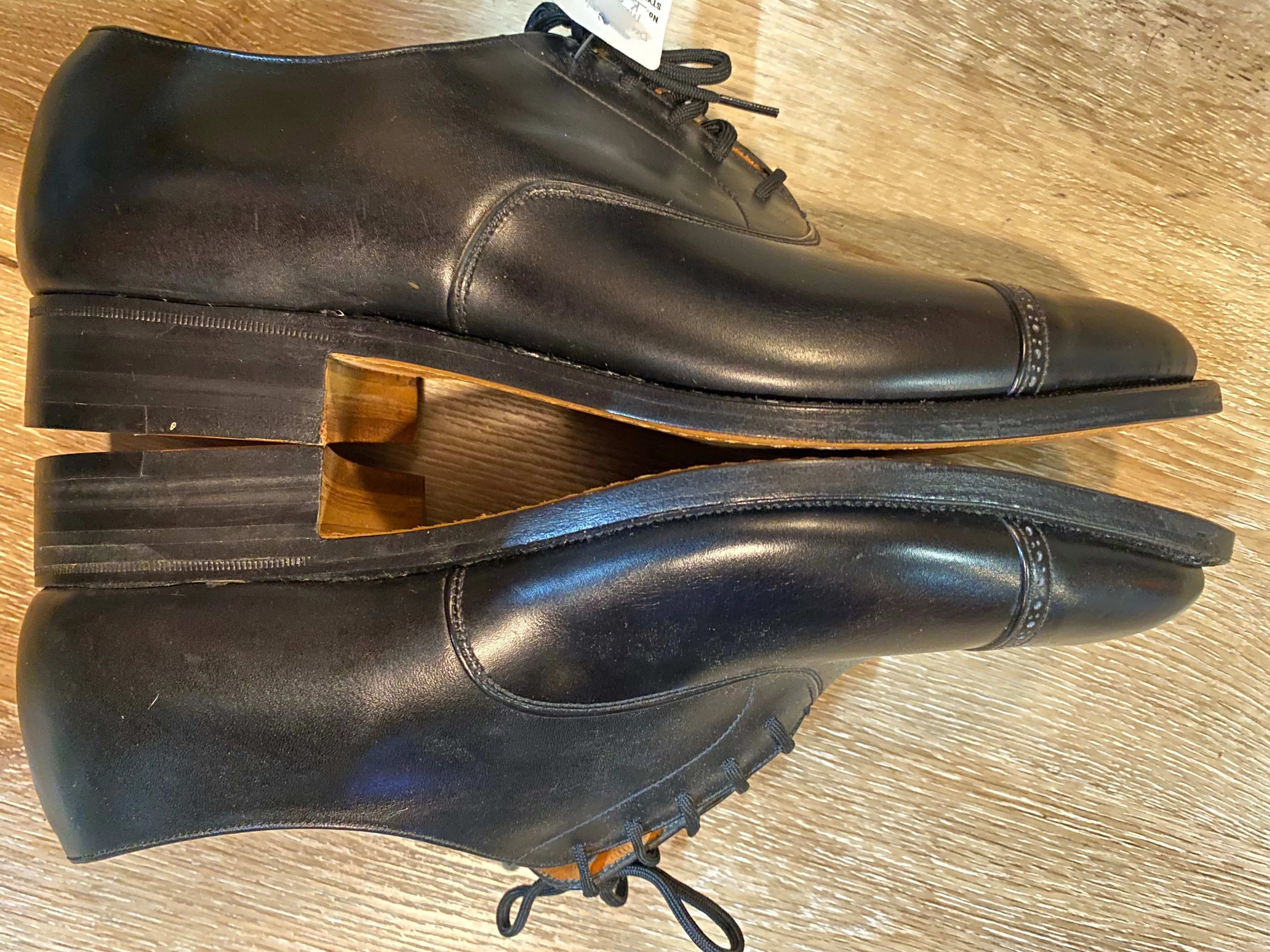 Cap Toe K Shoes Oxford Shoes 6M 38/39 (England), SOLD