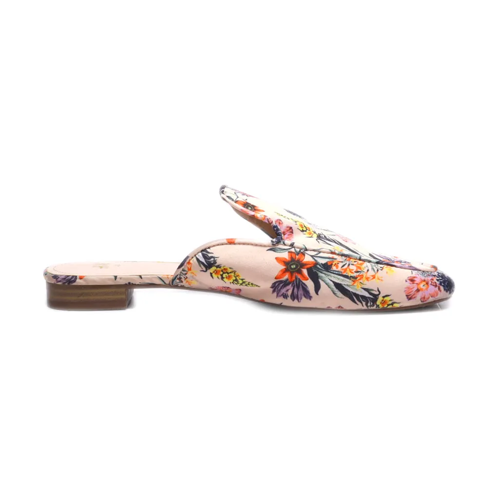 H&M Mules Fabric Multicolour Colour For Women
