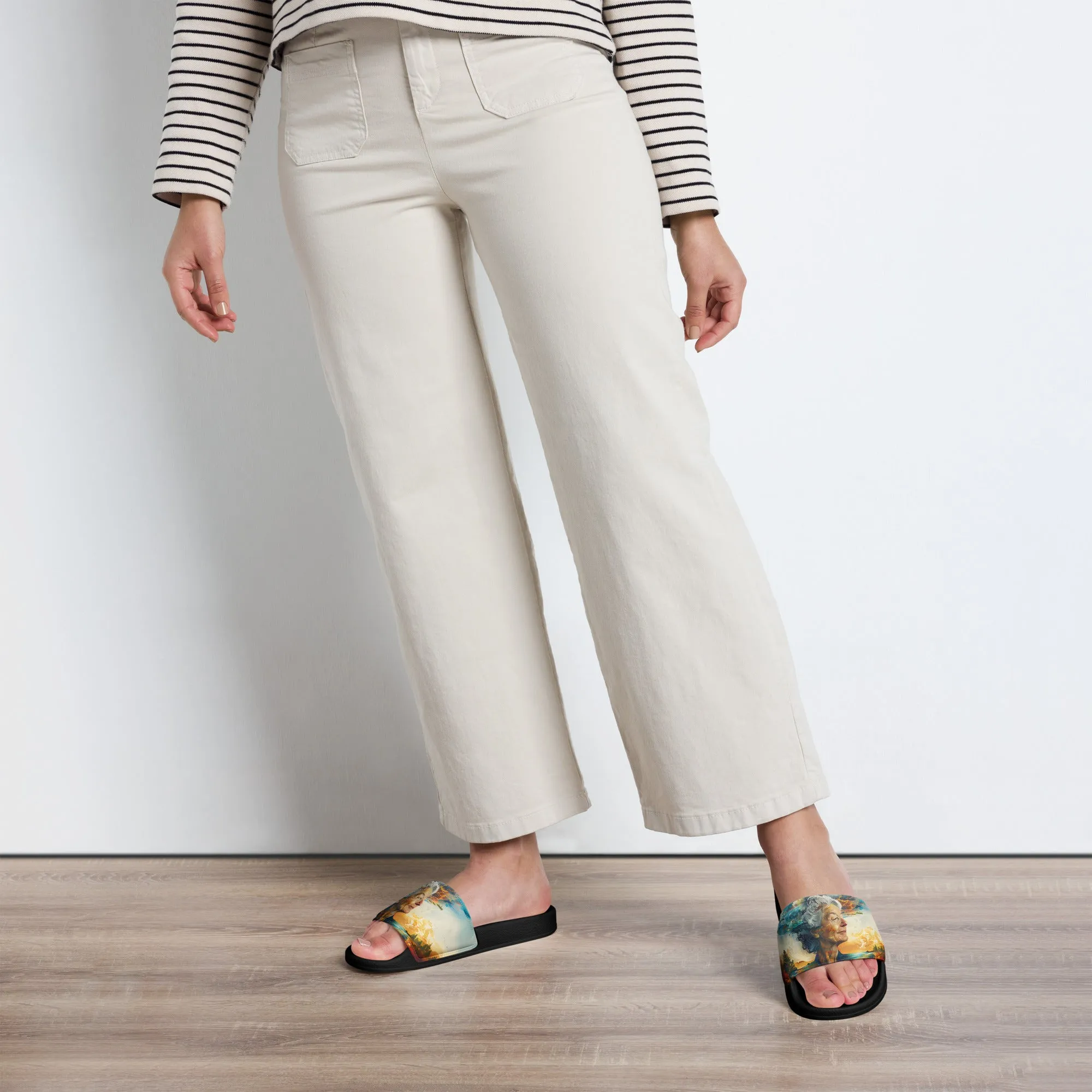 Haven of Stillness Women's slides