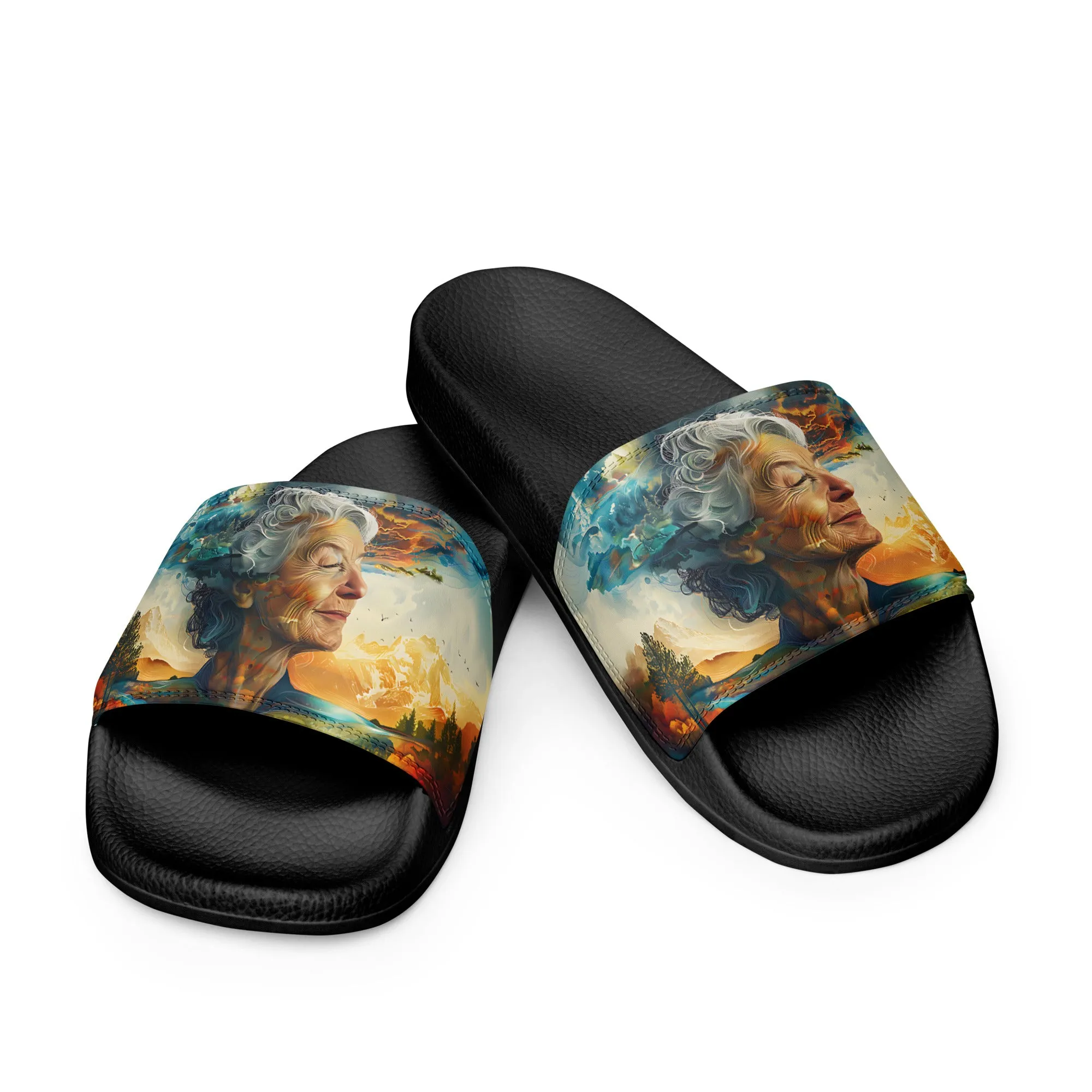 Haven of Stillness Women's slides