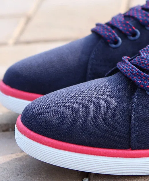 Men's Canvas Flat Shoes