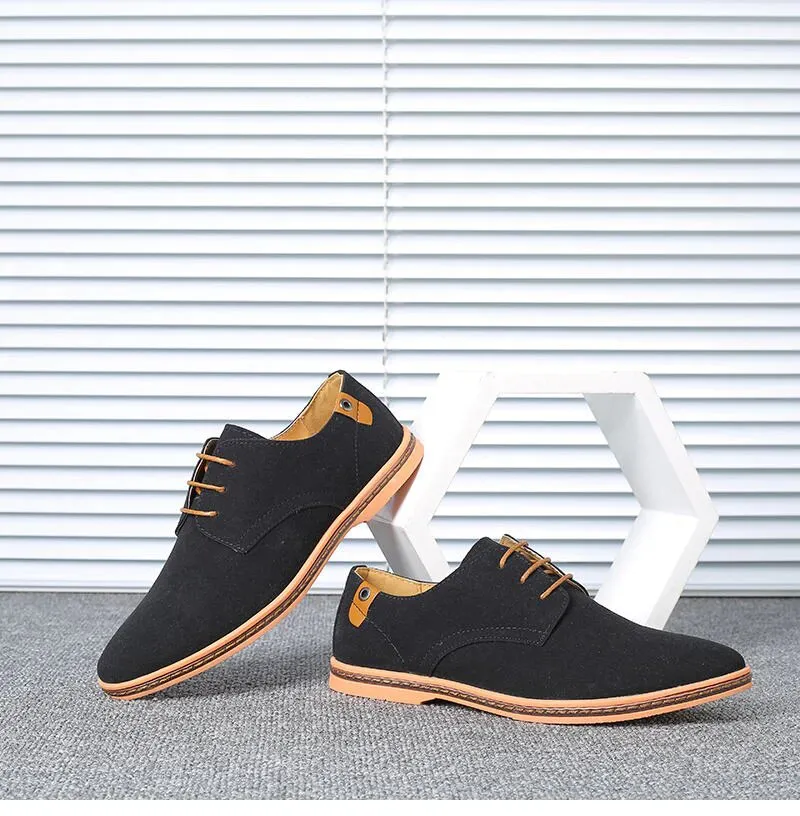 Men's Spring Leather Casual Oxfords