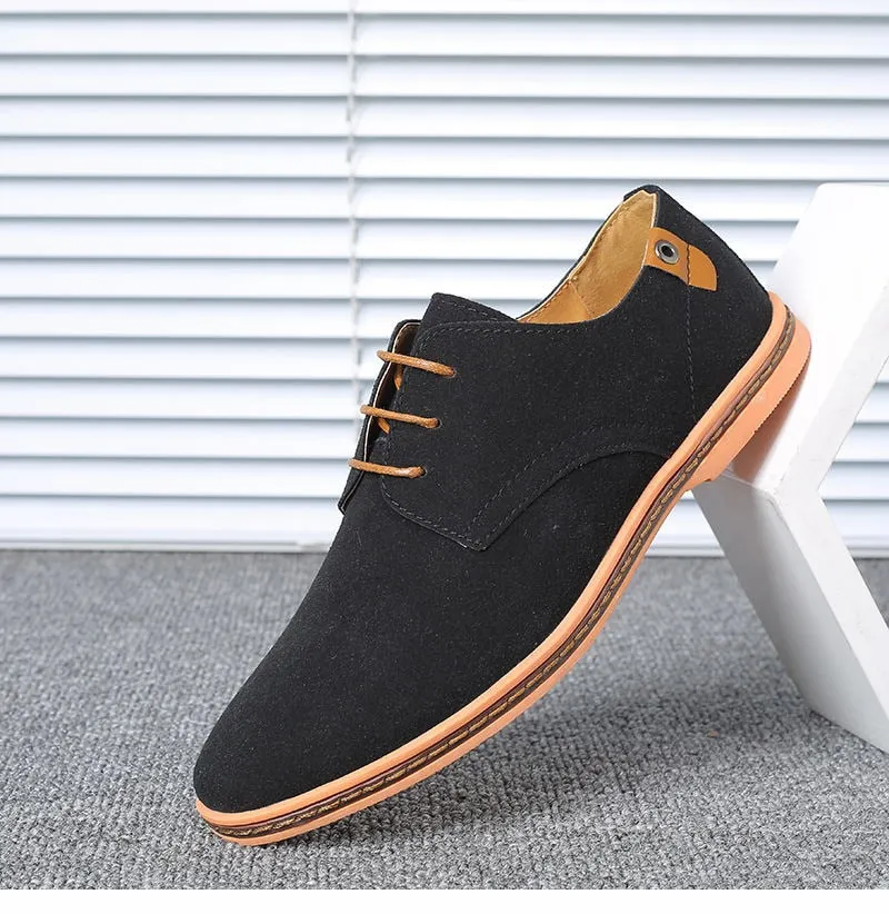 Men's Spring Leather Casual Oxfords