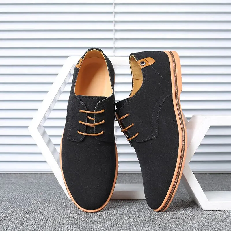 Men's Spring Leather Casual Oxfords