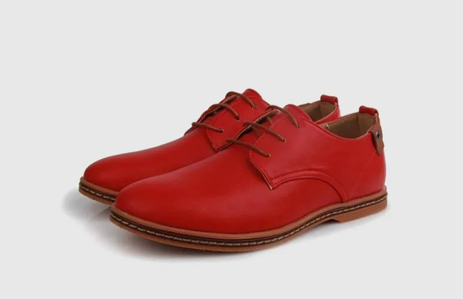 Men's Spring/Autumn Artificial Leather Breathable Oxford Shoes