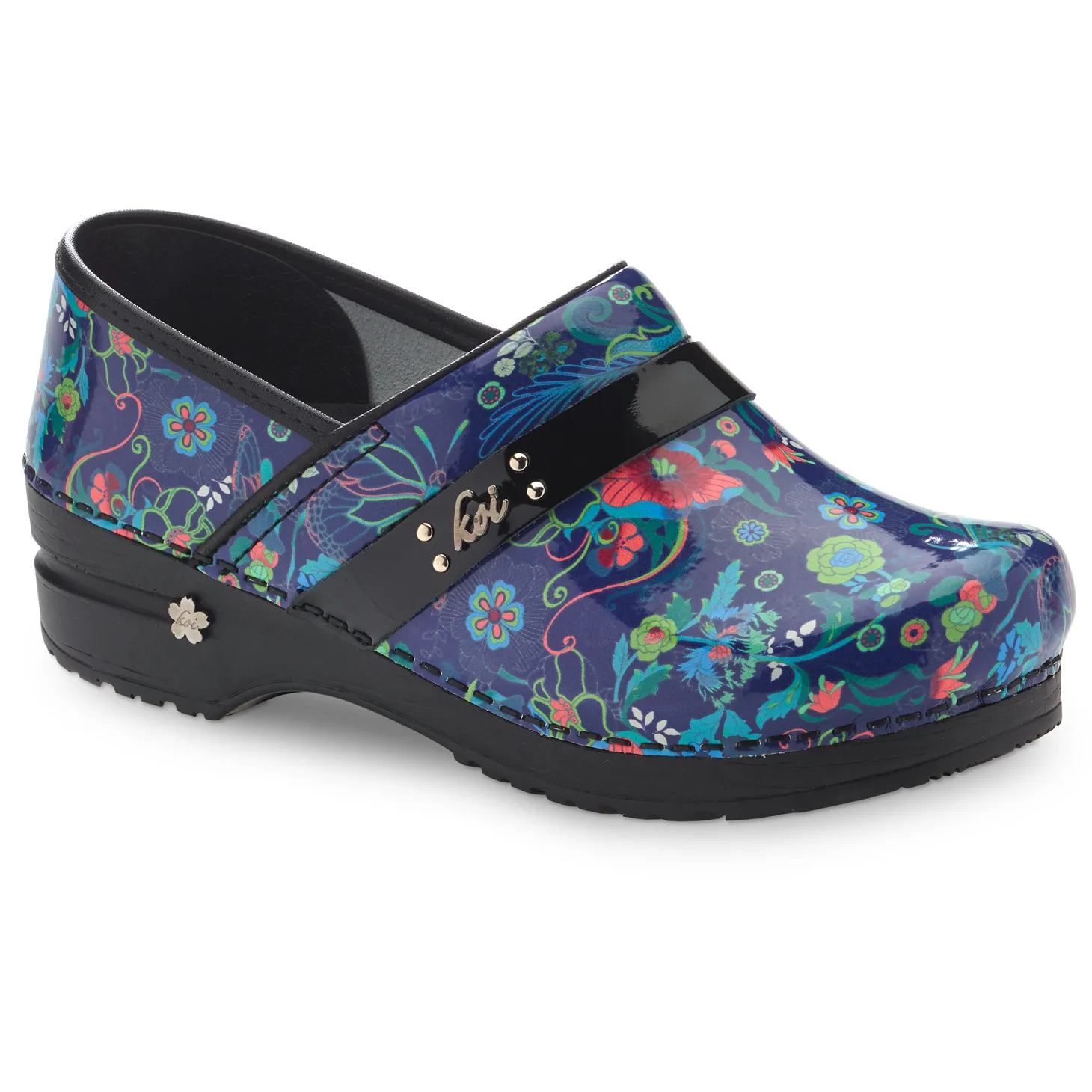 Sanita Secret Garden Multicolor Clog