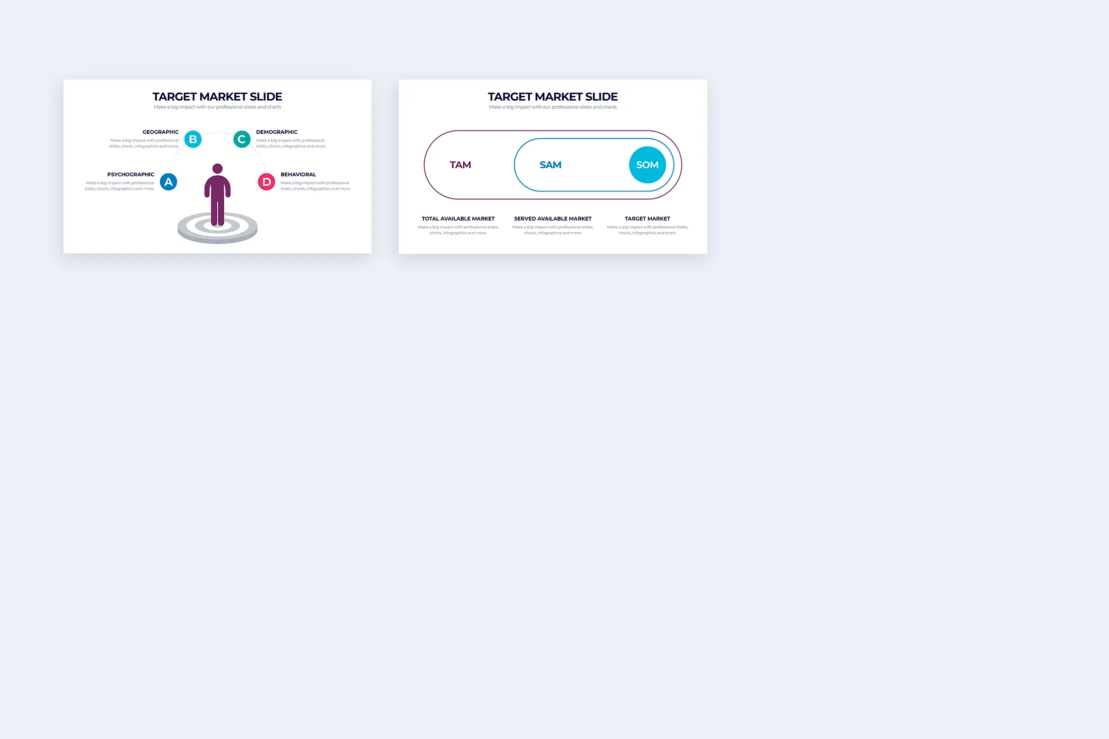 Target Market Google Slides Infographic Template