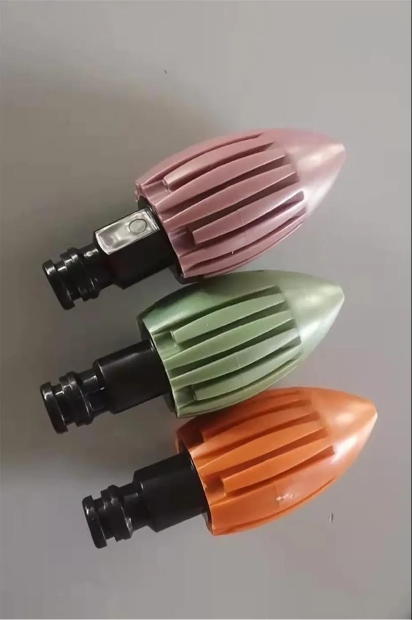 Water Rocket water hose nozzle for Gutter Pressure Roof Cleaner Nozzle